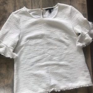 Banana Republic ruffle sleeve top